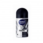 НИВЕА РОЛ-ОН ИНВИЗИБЪЛ БЛЕК ЕНД УАЙТ за мъже 50 мл / NIVEA MEN ROLL-ON INVISIBLE FOR BLACK AND WHITE