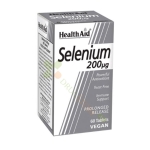СЕЛЕН С УДЪЛЖЕНО ОСВОБОЖДАВАНЕ таблетки 200 мкг. 60 броя / HEALTH AID SELENIUM PROLONGED RELEASE tablets 200 mcg. 60