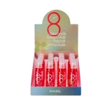 СИЛНО КОНЦЕНТРИРАНА ПОДХРАНВАЩА 8 СЕКУНДНА МАСКА ЗА КОСА 15 мл 20 броя / MASIL 8 SECONDS SALON HAIR REPAIR AMPOULE