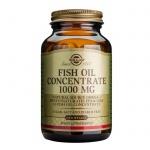 СОЛГАР РИБЕНО МАСЛО КОНЦЕНТРАТ дражета 1000 мг. 60 броя / SOLGAR FISH OIL CONCENTRATE