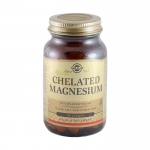 СОЛГАР ХЕЛАТИРАН МАГНЕЗИЙ таблетки 100 броя / SOLGAR CHELATED MAGNESIUM