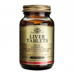 СОЛГАР ЧЕРЕН ДРОБ + ВИТАМИН B12 таблетки 720 мг. 100 броя / SOLGAR LIVER WITH VITAMIN B12