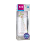СТЪКЛЕНО ШИШЕ ЗА ХРАНЕНЕ BABY SHOWER ЗА МОМИЧЕ 3+ месеца 250 мл / LOVI GLASS FEEDING BOTTLE BABY SHOWER GIRL 3+ months