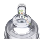 СТЪКЛЕНО ШИШЕ ЗА ХРАНЕНЕ БОТАНИК 0+ месеца 150 мл / LOVI GLASS FEEDING BOTTLE BOTANIC 0+ months