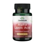СУОНСЪН АЛФА ЛИПОЕВА КИСЕЛИНА 300 мг капсули 60 броя / SWANSON ALPHA-LIPOIC ACID 300 mg 