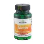 СУОНСЪН БИОТИН капсули 5000 мкг 100 броя / SWANSON BIOTIN 