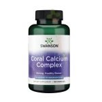 СУОНСЪН КОРАЛОВ КАЛЦИЕВ КОМПЛЕКС капсули 180 броя / SWANSON CORAL CALCIUM COMPLEX