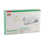 СУПРАСОРБ А ПРЕВРЪЗКА ОТ КАЛЦИЕВ АЛГИНАТ 5 х 5 см 10 броя / LOHMANN & RAUSCHER SUPRASORB A CALCIUM-ALGINATE WOUND DRESSING 5 x 5 cm 
