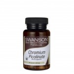 СУОНСЪН ХРОМ ПИКОЛИНАТ капсули 200 мкг. 60 броя / SWANSON CHROMIUM PICOLINATE