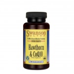 СУОНСЪН ГЛОГ И КОЕНЗИМ Q10 капсули 600 мг. 60 броя SWU912 / SWANSON HAWTHRON + CoQ10