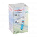 ТЕСТ ЛЕНТИ EASYMATE ЗА ХОЛЕСТЕРОЛ 10 броя / EASYMATE TEST STRIPS FOR CHOLESTEROL