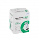 ТЕСТ ЛЕНТИ ЗА ГЛЮКОМЕРИ КЕЪРСЕНС PRO И КЕЪРСЕНС DUAL 50 броя / CARESENSE PRO BLOOD GLUCOSE TEST STRIPS