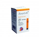 ТЕСТ ЛЕНТИ ЗА ПИКОЧНА КИСЕЛИНА EASY LIFE 25 броя / TEST STRIPS EASY LIFE BLOOD URIC ACID