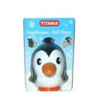 ТИТАНИЯ НОКТОРЕЗАЧКА ЗА ДЕЦА ПИНГВИН модел 1052/12B / TITANIA NAIL CLIPPER CHILDREN PENGUIN model 1052/12B
