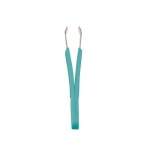 ТИТАНИЯ СКОСЕНА ПИНСЕТА ЗА ВЕЖДИ модел 1061 B / TITANIA SLANT ERGONOMIC TWEEZERS model 1061 B
