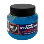 ТОП ТЕН ЗА МЪЖЕ - ГЕЛ ЗА КОСА С ЕКСТРА СИЛНА ФИКСАЦИЯ В БУРКАН 250 мл / TOP TEN FOR MEN HAIR STYLING GEL EXTRA STRONG HOLD WITH D-PANTHENOl 
