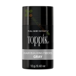 ТОППИК ФИБРИ ЗА КОСА СИВО 12 г / TOPPIK HAIR BUILDING FIBERS GREY