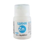 ЦИНК ТАБЛЕТКИ 15 мг 100 броя / PANACEA ZINC