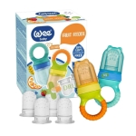 УИ БЕЙБИ КОМПЛЕКТ СИТО ЗА ПЛОДОВЕ 2 броя + РЕЗЕРВНИ СИЛИКОНОВИ МРЕЖИЧКИ 4 броя 949 / WEE BABY FRUIT STRAINER WITH + SPARE TIPS 949