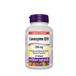 КОЕНЗИМ Q10 софтгел капсули 200 мг. 30 броя / WEBBER NATURALS COENZYME Q10
