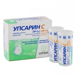 УПСАРИН + ВИТАМИН C ефервесцентни таблетки 20 броя / UPSARIN C