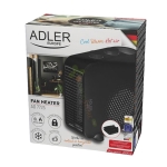 УРЕД ОХЛАЖДАНЕ/ОТОПЛЕНИЕ 2 В 1 ADLER AD7725 ЧЕРЕН / TELESTAR ADLER HEATER FAN AD7725 BLACK