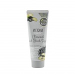 МАСКА ЗА ЛИЦЕ С АКТИВЕН ВЪГЛЕН И ЧЕРНА ЗАХАР 177 мл. / VICTORIA BEAUTY DUAL ACTION SCRUB FACIAL MASK WITH CHARCOAL AND BLACK SUGAR