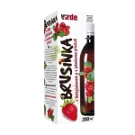 ВИРДЕ ЧЕРВЕНА БОРОВИНКА + БЕТА ГЛЮКАНИ ОТ РЕЙШИ сироп с вкус на ягода 200 мл / VIRDE BLUEBERRY + REISHI BETA GLUCAN syrup with strawberry flavor 