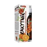 ВИРДЕ СОК ОТ МОРСКИ ЗЪРНАСТЕЦ + БЕТА ГЛЮКАНИ ОТ ГЪБА РЕЙШИ 200 мл / VIRDE SEA-BUCKTHORNE JUICE + BETA GLUCAN FROM REISHI MUSHROOM