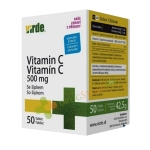 ВИРДЕ ВИТАМИН C + ШИПКА таблетки 50 броя / VIRDE VITAMIN C + ROSEHIPS