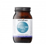 БЕТАИН HCI капсули 650 мг. 90 броя / VIRIDIAN BETAINE HCI capsules 650 mg. 90