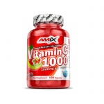 АМИКС ВИТАМИН Ц + ШИПКА капсули 1000 мг. 100 броя / AMIX VITAMIN C + ROSE HIP