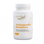  АШВАГАНДА + ЗЛАТЕН КОРЕН И ВИТАМИН В1 И В5 капсули 60 броя / VITA WORLD ASHWAGANDA + GOLDEN ROOT AND VITAMIN B1 + B5 