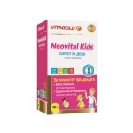 НЕОВИТАЛ КИДС С ВКУС НА КРУША сироп 100 мл. / VITAGOLD NEOVITAL KIDS syrup 100 ml.