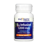 ВИТАМИН Б 12 дъвчащи таблетки 1000 мкг 30 броя / ENZYMATIC THERAPY VITAMIN B12