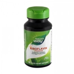 ВИТАМИН B2 РИБОФЛАВИН таблетки 400 mg 30 броя / NATURE'S WAY VITAMIN B2 RIBOFLAVIN