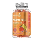 ВИТАМИН D3 1000 IU ГЪМИ ПОРТОКАЛ желирани таблетки 120 броя / WEIGHT WORLD VITAMIN D3 1000IU ORANGE FLAVOUR gummies 