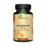ВИТАМИН В12 таблетки 500 мкг 180 броя / VEGAVERO VITAMIN B12