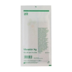 ВЛИВАКТИВ Ag ПРЕВРЪЗКА С АКТИВЕН ВЪГЛЕН И СРЕБЪРО, ТЪНКА 10 х 20 см 1 брой / LOHMANN & RAUSCHER VLIWAKTIV Ag ACTIVATED CHARACOAL ROPE WITH SILVER  10 х 20 cm