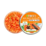 ЗАХАРЕН СКРАБ ЗА ЛИЦЕ И ТЯЛО FRUIT SALAD С ЕКСТРАКТ ОТ ПАПАЯ 200 мл / NATURE OF AGIVA ROSES FRUIT SALAD FACE AND BODY NOURISHING SUGAR SCRUB 2 in 1 WITH PAPAYA 