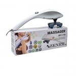 ЗЕНЕТ РЪЧЕН МАСАЖОР ЗА ТЯЛО С 10 ПРИСТАВКИ Z-718 / ZENET HAND BODY MASSAGER WITH 10 ATTACHMENTS Z-718