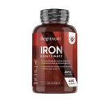 ЖЕЛЯЗО таблетки 400 броя / WEIGHT WORLD IRON BISGLYCINATE 